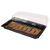 7589 - EMBALAGEM SUSHI II C/100 CJS - 24,5 x 16 x 4,8 - PRATICPACK