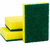 Kit 6 Unidades Esponja Multiuso Dupla Face SuperPro Bettanin 11 x 7,5 cm Verde e Amarela Para Limpeza Delicada / Louças na internet