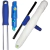 Imagem do Kit Rodo 45 cm Combinado 2 em 1 Para Limpa Vidros + Cabo 1,4m Com Ponteira de Encaixe
