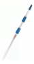 Kit Cabo Extensão Telescópica 4,5 Metros + Rodo 2 em 1 Combinado 45cm Para Vidros Janelas Em Alturas Longo Alcance - loja online