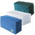 Kit Fibras Buchas 10 Unidades Branca Vidro Sem Riscos + 10 Un Azul Porcelana + 10 Un Geral Macia Verde 23cm x 10cm - comprar online