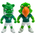 Kit Boneco Palmeiras Porco Gobatto + Periquito Mascote De Futebol Oficial do Fut Toy Verdão Licenciado Caixa Original