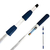 Kit Cabo EXTENSÃO Telescópica 4,5 Metros 3 Estágios + VASSOURA Teto Bola + RODO Combinado 2 em 1 Limpa Vidros 35 cm - loja online