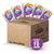 Kit 72 Unidades Detergente Pedra Sanitária LAVANDA 22G Novo Frescor Para Vaso Sanitário Combate Bactérias CAIXA Atacado