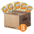 Kit 72 Unidades Detergente Pedra Sanitária LARANJA 22G Novo Frescor Para Vaso Sanitário Privada Durável CAIXA Atacado
