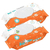 2 Pacotes Toalhas Umedecidas Baby Star Premium Pacote 100 Unidades Lenço Umedecido Kit 200 Toalhinhas 19 cm x 14 cm
