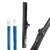 Kit RODO Borracha EVA Dupla 40cm Reforçado COM CABO De Madeira 130cm / 1.3m / 1,3 Metros COM ROSCA Para Limpeza