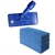 Kit Suporte Limpa Tudo LT Com Giro Junção Articulada + 10 Fibra Azul Para Parede Formica Inox Teflon