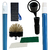 Kit SUPORTE LT Limpa Tudo Com VELCRO + Vassoura Limpa Teto Bola + CABO 2.6 Metros + Fibra Verde Multiuso e Branca Vidros