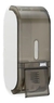 Saboneteira Urban 800ml Fumê - Sem Reservatório - Kit 2 Unidades