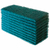 Kit 40 Unidades Fibra Slim Limpeza Pesada Verde SuperPro Bettanin 10,1 cm x 22,5 cm Para Limpeza Grelhas Chapas Panelas