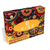 Kit 5 Caixas com 50 Lenço Facial Papel Macio Luxo Kiss Folha Dupla - 250 Lenços 21,4 cm x 14,2 cm / De Bolso / Mochila - Pena Verde