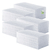 Kit 40 Unidades da Fibras Branca Superfícies 23 cm x 10 cm Delicadas Vidro / Cristal / Cromados para Banheiro Cozinha