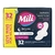 Kit Absorvente Noturno C/om Abas 32 Unidades Com Extrato de Algodão + Toalhinha Umedecida Mili Love & Care Pacote 100 U - comprar online
