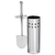 Escova Sanitária De Limpar Vaso Sanitário / Privada Com Base Aço Inoxidável Para Banheiro Lavado Para Cantos Difíceis - comprar online