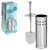 Escova Sanitária De Limpar Vaso Sanitário / Privada Com Base Aço Inoxidável Para Banheiro Lavado Para Cantos Difíceis - loja online