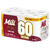 Kit 2 Pacotes Papel Higiênico Folha Dupla Mili 12 Rolos com 60 Metros Max Neutro / Super Macio - Kit 1,440 Km de Papel na internet