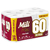 Kit 2 Pacotes Papel Higiênico Folha Dupla Mili 12 Rolos com 60 Metros Max Neutro / Super Macio - Kit 1,440 Km de Papel - Pena Verde