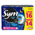 Absorvente Sym Noite & Dia Total Protect Com Abas 16 Leve Unidades Pague 13 / Com Cobertura Suave Black Odor Neutraiza