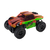 Carro Cover Rally Com Controle Remoto de 7 Funcoes Art Brink 1:16 26cm Para Pisos Acidentados / Terra / Trilha/ Rua /Top - Pena Verde