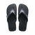 Chinelo Havaianas Hybrid City Preto Masculino Super Confortável Confortável Sandalha Com Tiras Largas Solado Robusto - comprar online