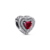 Charm Corazón eterno rojo