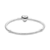 Brazalete corazón plata brillante - comprar en línea
