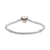 Brazalete corazón oro rosa - comprar en línea