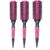 Kit 3 Escovas Profissionais Rosa Cerdas de Javali - loja online