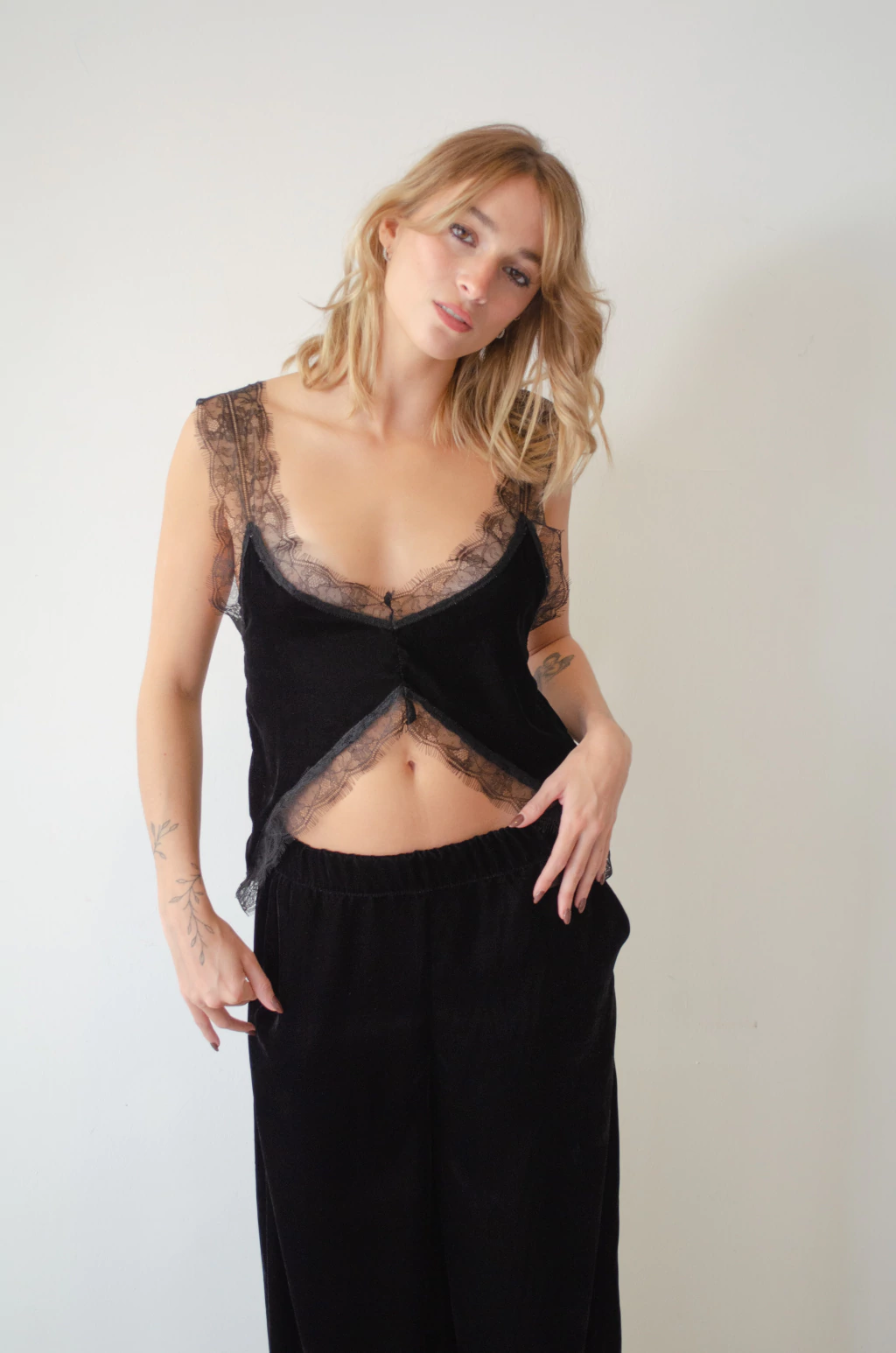 PANTALON VELVET BELU (E210)
