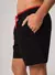 SHORT DE BAÑO CINTURA COMBINADA NEGRO (04011680302)
