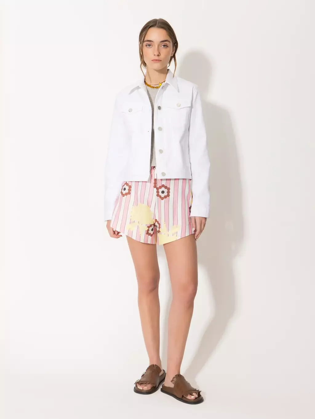 CAMPERA TRUCKER WHITE (L4849005)