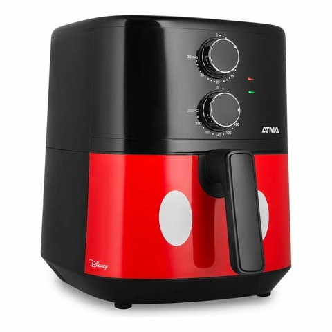 Freidora de Aire Mecanica ATMA Mickey Mouse Disney FR359DNP 4.5Lts 1500w
