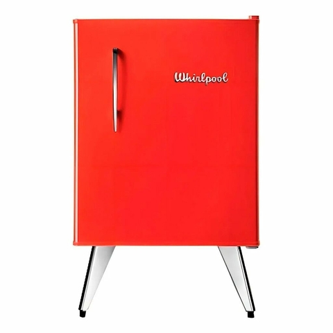 Heladera Bajo Mesada Whirlpool 76Lts WRA09R3 (WRA09HB) Retro Roja