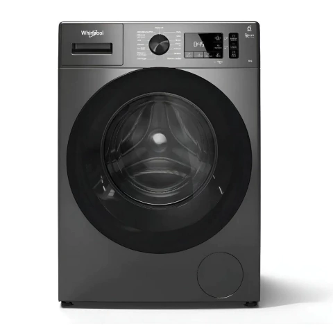 Lavarropas automático Whirlpool Invert C/Frontal 8kg 1200rpm WNQ80AS gris oscuro