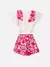Conjunto Off White com Laço Floral na internet