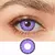 Lente de contato Violeta halloween