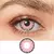 Lente de contato Rosa halloween