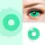 Lente de Contato UV Glow Verde Neon Mini Sclera 17 mm - comprar online