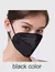 CUBRE BOCAS KN95 10PZ - NEGRO - comprar en línea