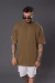 Camiseta Oversized 777 Warmth Olive Green