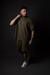 Camiseta Oversized Comfort Militar - Armário do Urso