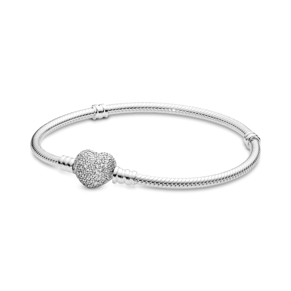 Pulsera Cierre Corazón Centellante