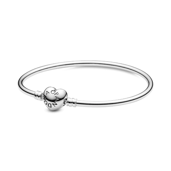Pulsera Rígido Cierre Corazón