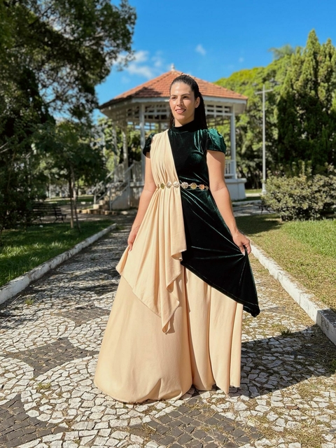Conjunto Ester com Tunica e cinto - comprar online