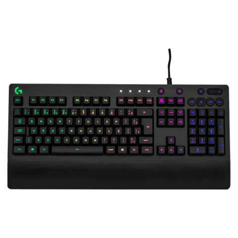TECLADO GAMER COM FIO USB LOGITECH G G213 PRODIGY ABNT2 PRETO 920-009438