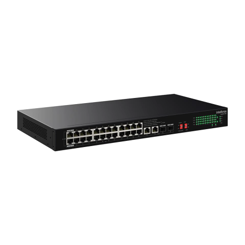 SWITCH NAO GERENCIAVEL FAST ETHERNET HI-POE 24P S1126F-HPA
