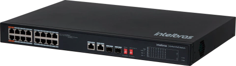 SWITCH 16P FAST POE 2P GIGA 2P SFP COMBO SF 1822 HI-POE