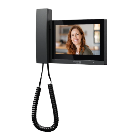 TERMINAL INTERNO VIDEO PORTEIRO TVIP 2231 HS PRETO