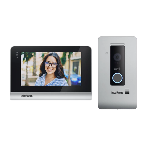 Video Porteiro Residencial IP Wi-FI MVW 7070+